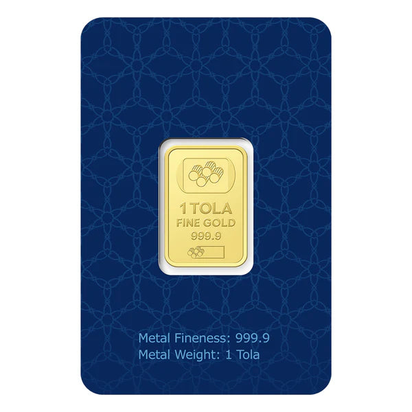 1 سبيكة ذهب تولة عيار 24 قيراط - FKJGBR24K2243