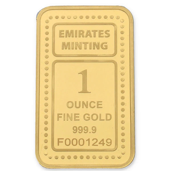 Emirates Minting 1 Ounce Burj Khalifa Gold Bar 999.9 Purity - FKJGBR24K2294