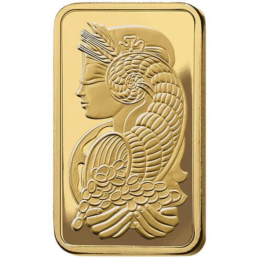 Pamp Suisse Queen Fortuna 2 Tola Gold Bar 24KT - FKJGBR24K2180