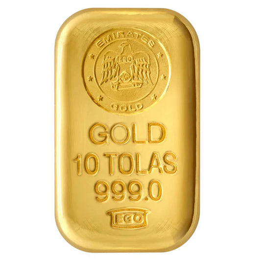 سبائك ذهب إماراتي 10 تولة TT نقاء 999.0 - FKJGBR24K2213