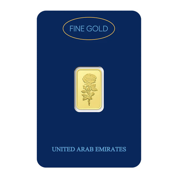 Dubai 2.5 Grams Pure 999.9 Fine Gold Bar - FKJGBR24K2241