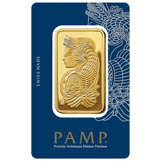 Pamp Suisse Queen Fortuna 100 Grams Gold Bar 24KT - FKJGBR2158